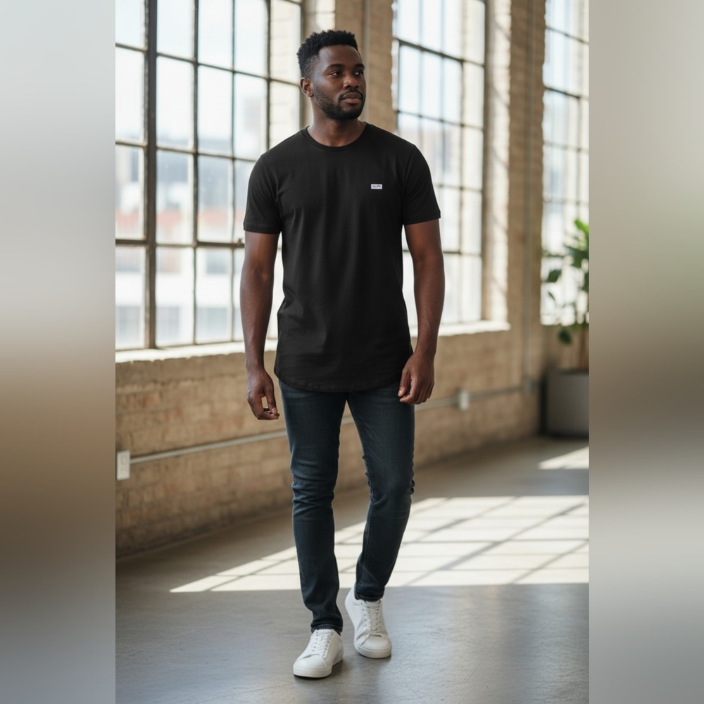 Akoo Black Short Sleeve Tee